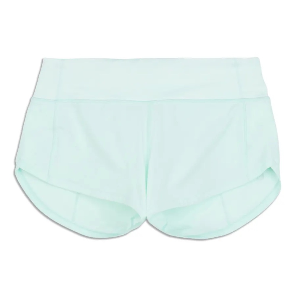 Lululemon mint moment speed up shorts
